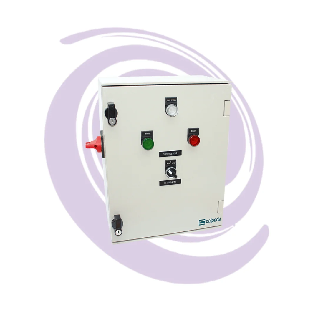 ARMOIRES COMMANDE ET PROTECTION SURPRESSION ET RELEVAGE FIXE ET VITESSE VARIABLE